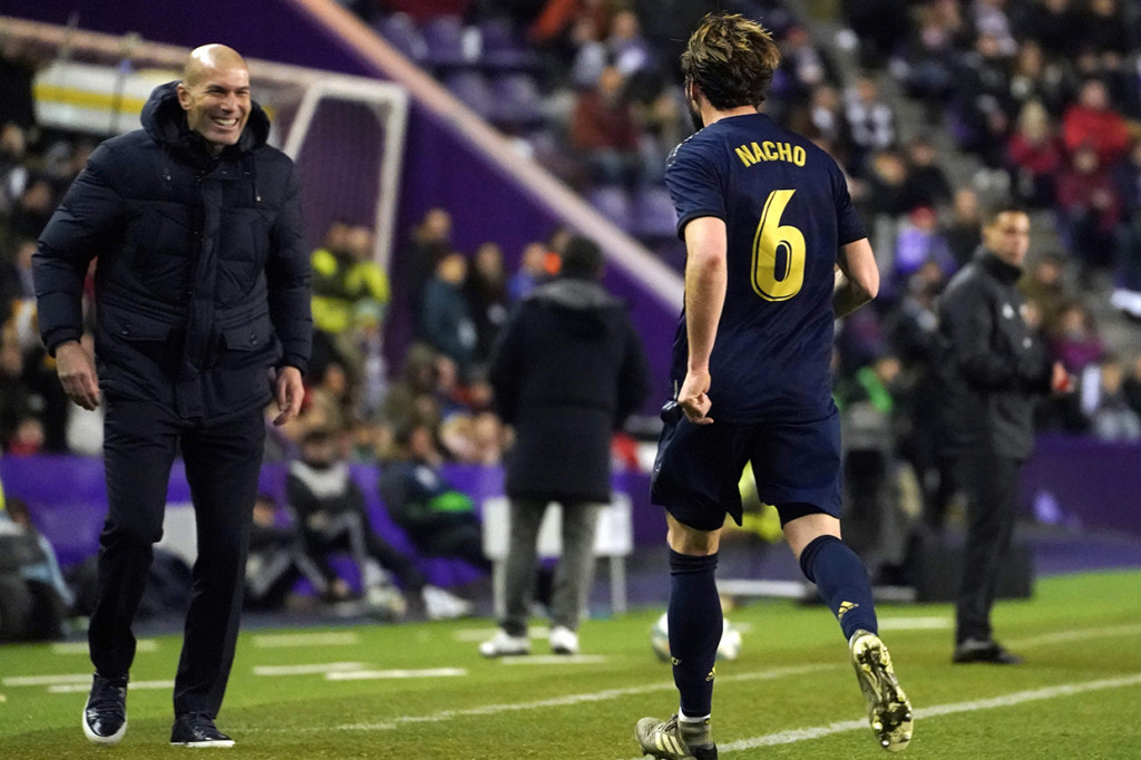 Gol kemenangan Real Madrid dicetak oleh Nacho Fernandez pada menit ke-78.