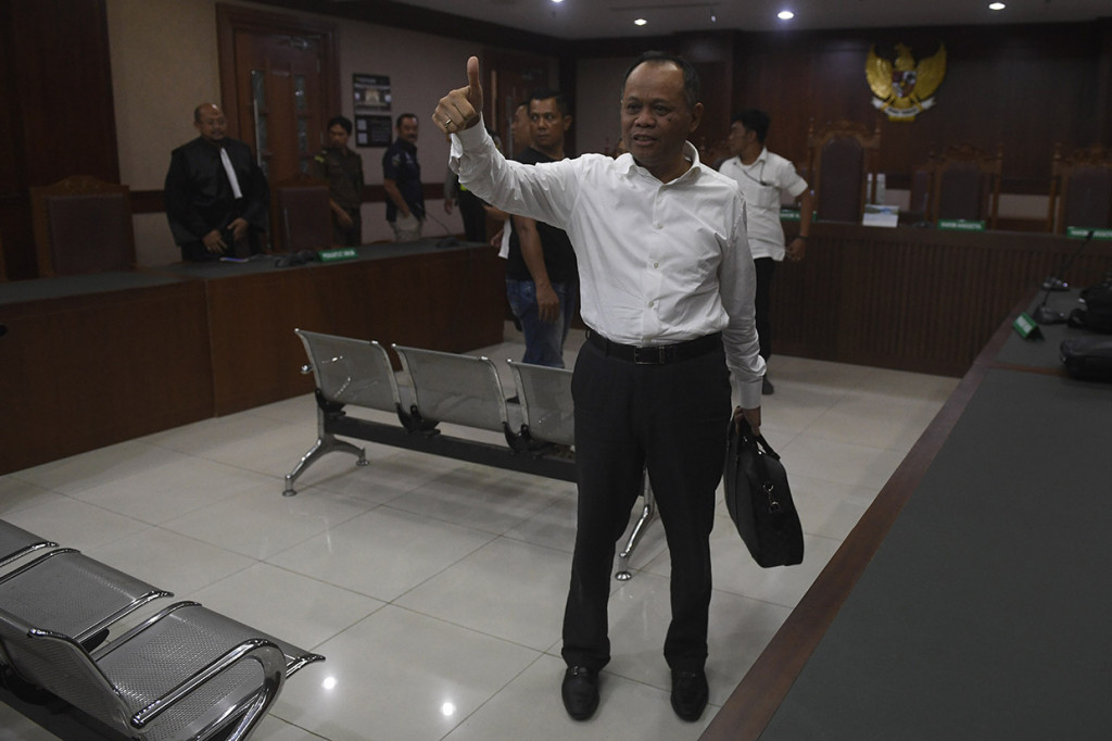 Hukuman ini lebih rendah dari tuntutan jaksa yang meminta Habil dihukum dua tahun enam bulan penjara.