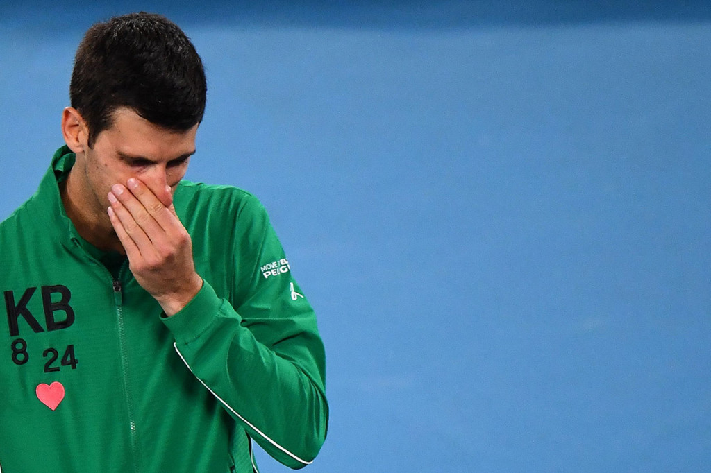 Djokovic dan banyak legenda tenis lainnya, termasuk Billie Jean King dan Martina Navratilova, telah menyuarakan kesedihan mereka atas kematian mantan  shooting guard LA Lakers, yang dianggap sebagai salah satu pemain bola basket terbaik dalam sejarah.