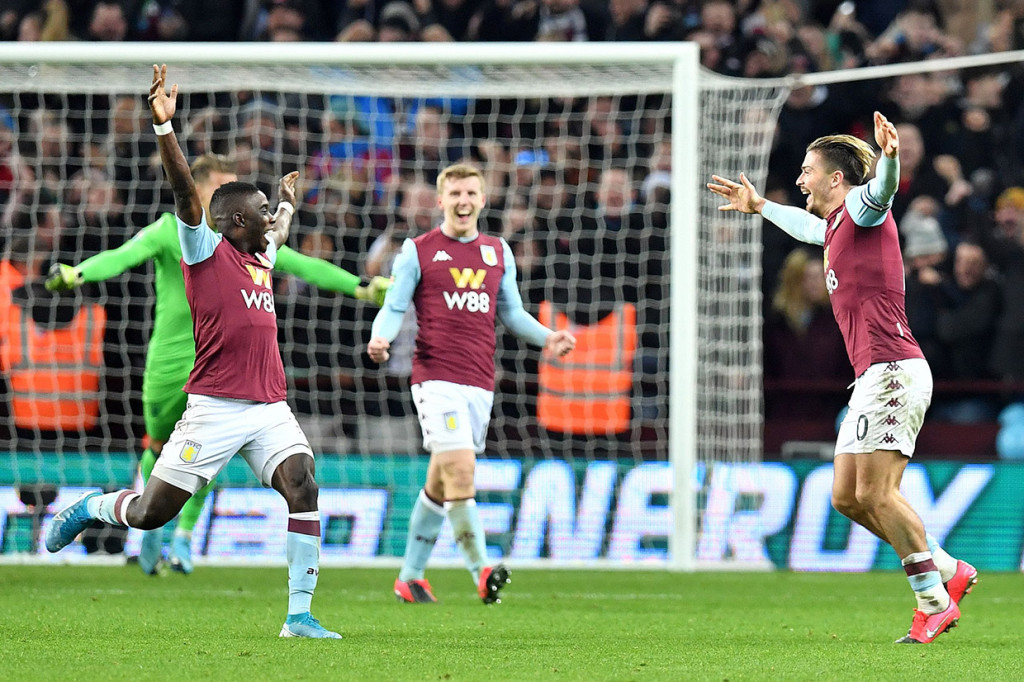Sebelumnya, pertandingan berjalan begitu terbuka dari awal laga dan diwarnai banyak tembakan ke arah gawang masing-masing tim. Tuan rumah lebih dulu membuka keunggulan pada menit ke-12 lewat sundulan Matt Targett menyambut umpan silang kapten Jack Grealish.