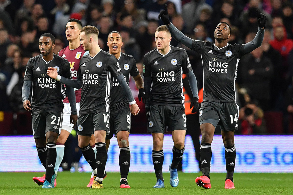 Leicester hampir membalas pada menit ke-34 tetapi tembakan Youri Tielemans ditolak mistar gawang. Dan upaya mereka baru membuahkan hasil pada menit ke-72 melalui sepakan kaki kiri Kelechi Iheanacho.