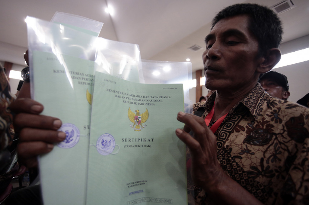 Adapun rincian pembagian sertifikat setiap kabupaten/kota di Daerah Istimewa Yogyakarta (DIY) tersebut, yakni Kabupaten Kulon Progo sebanyak 550 sertifikat, Sleman sebanyak 400 sertifikat, Bantul sebanyak 600 sertifikat, Gunung Kidul sebanyak 400 sertifikat, dan Kota Yogyakarta sebanyak 50 sertifikat.