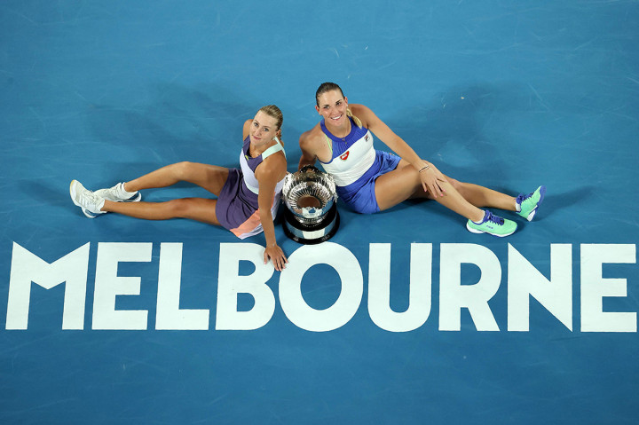 Bagi Mladenovic/Babos ini merupakan gelar kedua mereka dalam tiga tahun terakhir. Trofi tersebut juga gelar Grand Slam ketiga bersama-sama dan secara keseluruhan yang ke-10.