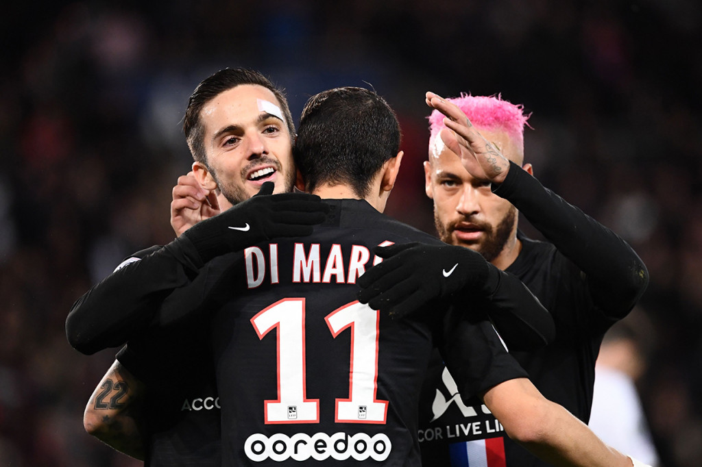 Disusul gol-gol lain dari Angel Di Maria dan gol bunuh diri bek Montpellier Daniel Congre.