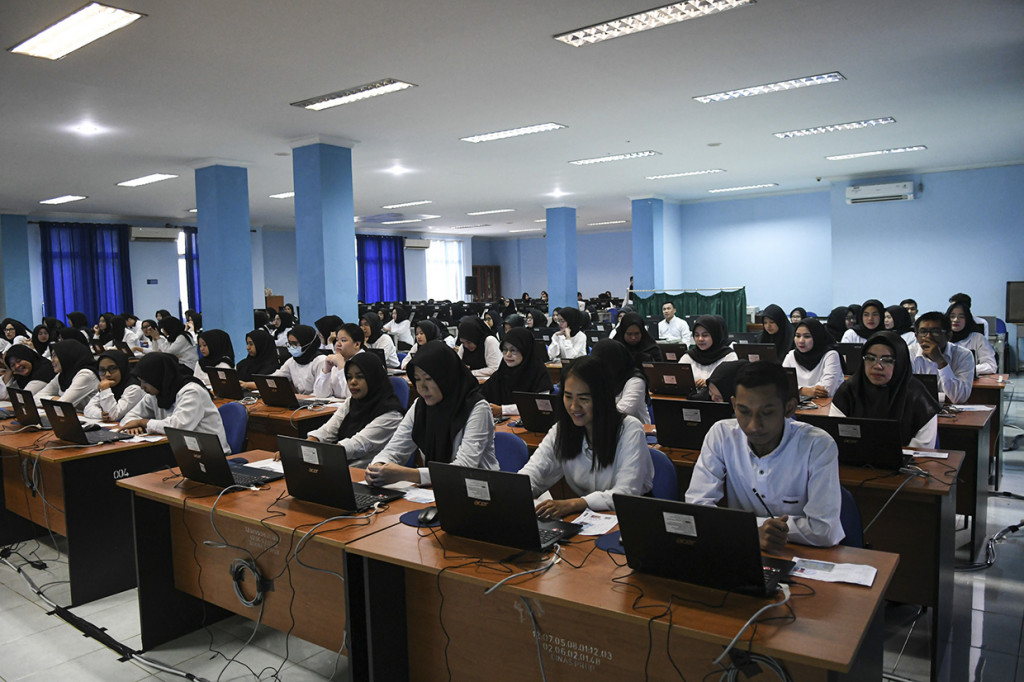Sebanyak 5401 peserta mengikuti seleksi untuk 188 formasi yang dilaksanakan pada 3-10 Februari 2020 di Provinsi Sumatera Selatan. Antara Foto/Nova Wahyudi