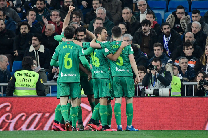 Tapi Sociedad kembali menjaga jarak lewat gol Mikel Moreno pada menit ke-69. 