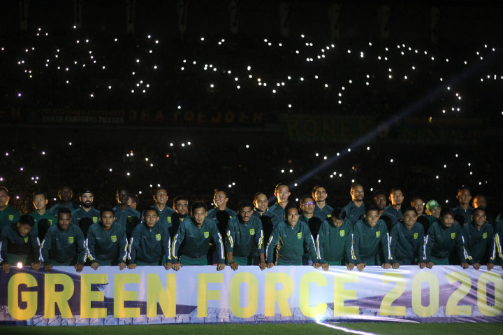 Untuk mengarungi Liga 1 musim 2020, Persebaya Surabaya resmi mengumumkan 29 pemain. Mereka adalah: Rivky Mokodompit, Ernando Ari Sutaryadi, Mohammad Syaifuddin, Hansamu Yama, Arif Satria, Rizky Ridho, Zoubairou Garba, Abu Rizal Maulana, Koko Ari Araya, Nasir, Rachmat Irianto, Alwi Slamet, Aryn Williams, Muhammad Hidayat, Ricky Kambuaya, M Kemaluddin, Zulfikar Medianar, Makan KOnate, Rendi Irwan, Hambali Tholib, Mahmoud Eid, Irfan Jaya, Oktafianus Fernando, Bayu Nugroho, Mochammad Supriadi, Patrick Wanggai, David da Silva, Angga Saputra, Abduh Lestaluhu.