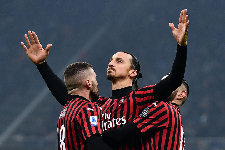 I Rossoneri menambah keunggulan menjadi 2-0 berkat gol Ibrahimovic.