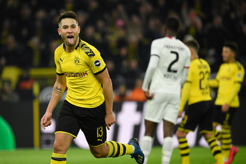 Kemenangan Dortmund dilengkapi menjadi 4-0 melalui gol Raphael Guerreiro, yang melesakkan tembakan jarak jauh pada menit ke-74. Tidak ada tambahan gol lagi hingga laga usai.