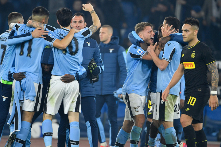 Lazio membalas di babak kedua melalui penalti Ciro Immobile pada menit ke-50 dan Sergej Milinkovic-Savic pada menit ke-69.  
