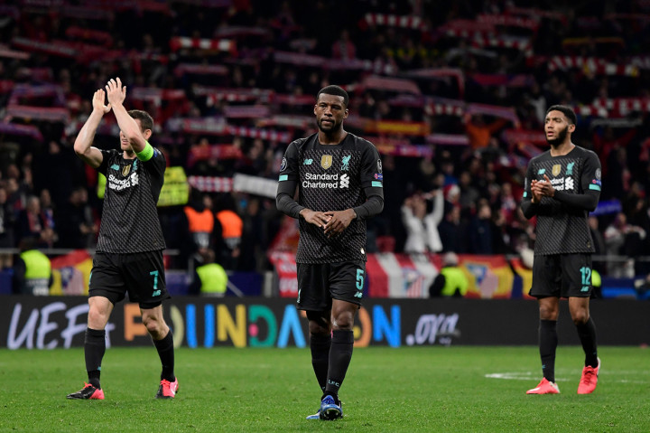 Sang juara bertahan tak serta merta bisa dianggap tersingkir dari babak 16 besar, sebab tiga pekan mendatang mereka akan berganti menjamu Atletico di Anfield.