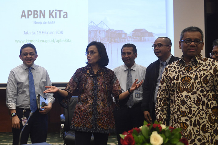 Kementerian Keuangan mencatat, defisit Anggaran Pendapatan dan Belanja Negara (APBN) pada Januari 2020 mencapai Rp 36,1 triliun atau 0,21 persen terhadap Produk Domestik Bruto (PDB). Sementara total pendapatan negara Rp 103,7 triliun, belanja negara mencapai Rp 139,8 triliun.