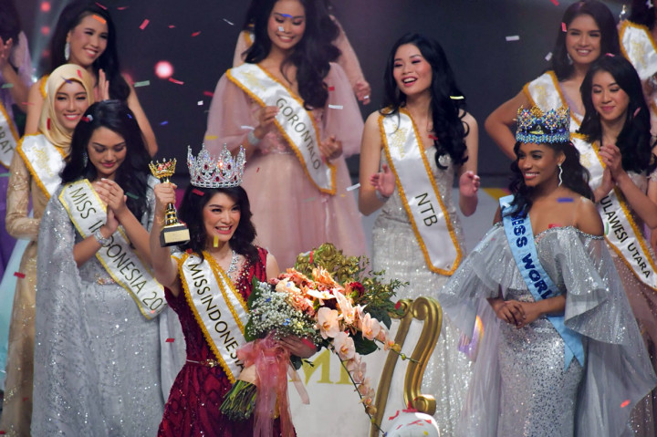 Pricilia Carla Yules menyisihkan finalis asal Bangka Belitung Christella Fenisianti sebagai runner up pertama dan finalis asal Nusa Tenggara Timur Nadia Riwu Kaho sebagai runner up kedua.