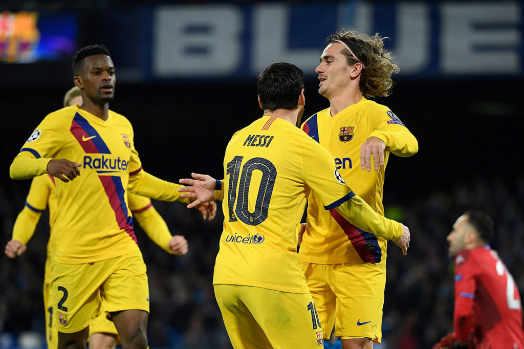 Upaya keras Barca untuk menyamakan kedudukan akhirnya menuai hasil pada menit ke-57. Dari operan Sergio Busquets kepada Nelson Semedo, bola kemudian dikirimkan kepada Antoine Griezmann yang berada di depan gawang untuk diteruskan dengan sepakan voli.