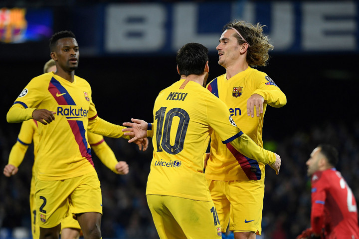 Upaya keras Barca untuk menyamakan kedudukan akhirnya menuai hasil pada menit ke-57. Dari operan Sergio Busquets kepada Nelson Semedo, bola kemudian dikirimkan kepada Antoine Griezmann yang berada di depan gawang untuk diteruskan dengan sepakan voli.