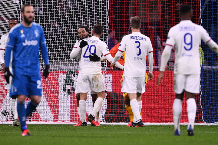 Bianconeri tertinggal lewat gol Lucas Tousart pada menit ke-31.