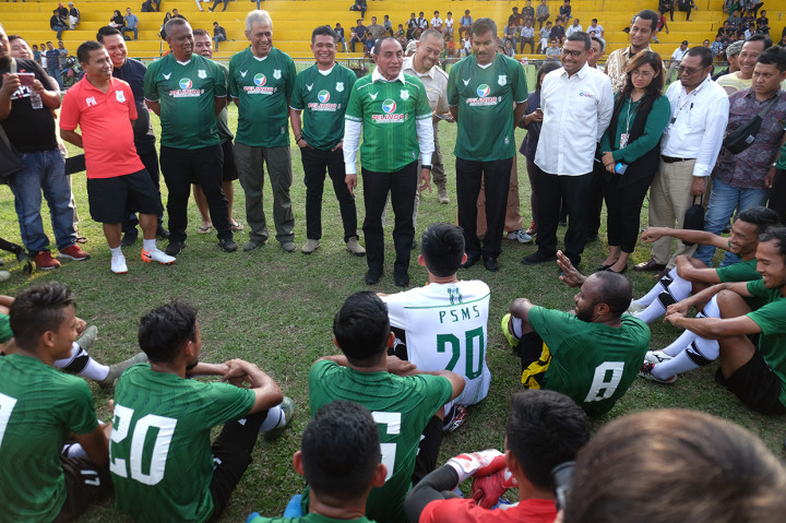 Gubernur Sumut Edy Rahmayadi mengapresiasi dukungan Pelindo I untuk PSMS. Dia berharap dukungan tersebut dapat semakin memacu prestasi pemain dan tim selama menjalani kompetisi. 
