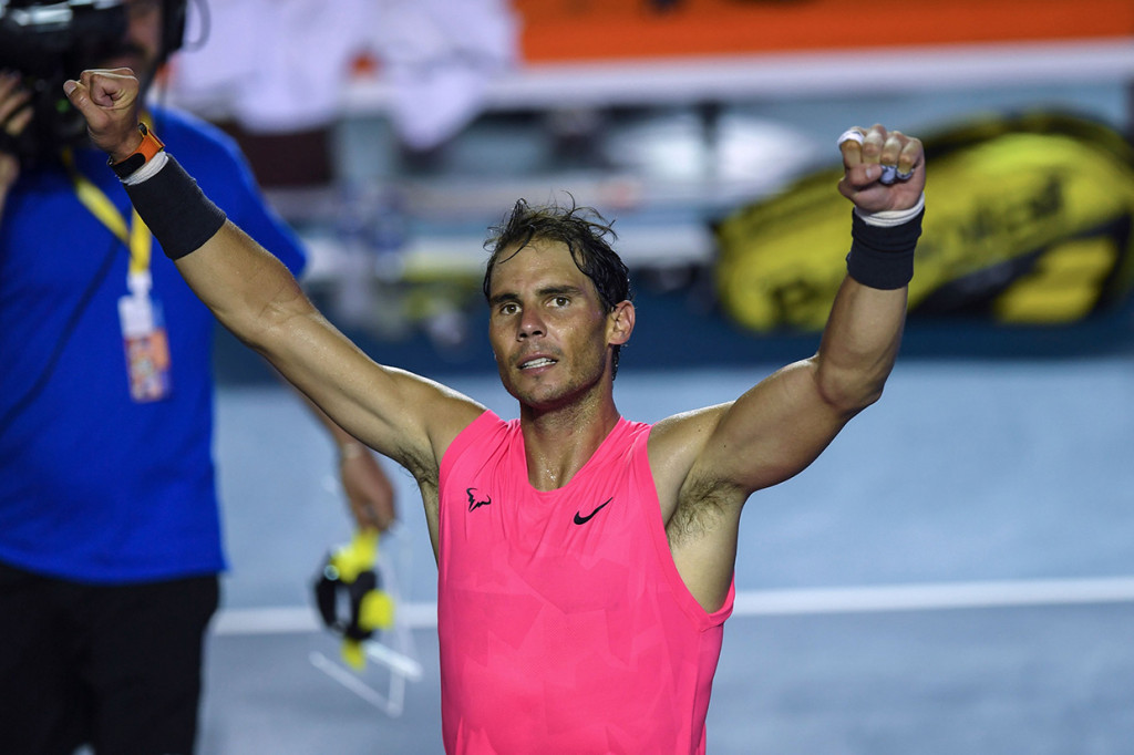 Hasil tersebut juga membuat Nadal selangkah lagi merengkuh gelar ketiga kalinya dalam turnamen tenis Mexico Open. Petenis peringkat dua dunia tersebut sebelumnya membukukan gelar juara Mexico Open pada 2005 dan 2013.