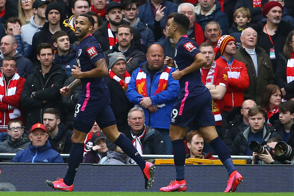 Bournemouth mampu mencuri angka lebih dulu lewat Callum Wilson.
