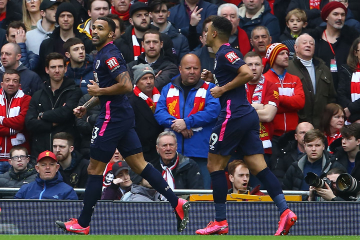 Bournemouth mampu mencuri angka lebih dulu lewat Callum Wilson.

