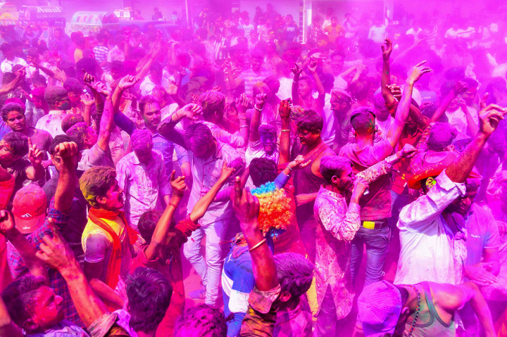 Festival ini diperkirakan telah ada sejak abad ke-4. AFP Photo/Biju Boro