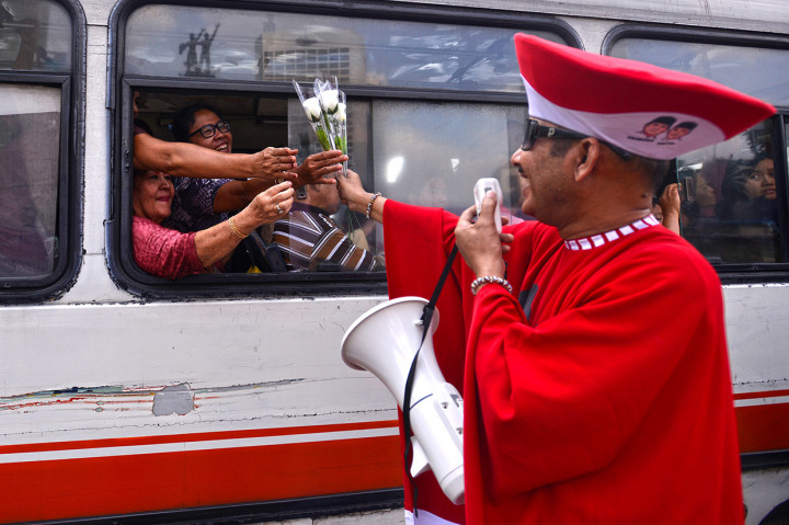 Foto diambil pada 2 Juni 2014. Musisi yang hit di dekade '90-an, Rama Aiphama meninggal dunia di usia ke-63 tahun. 