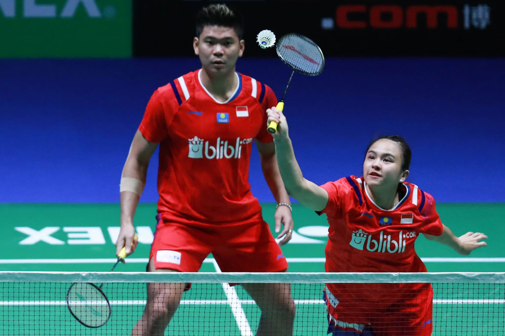 Melati dan Praveen menang dengan skor 15-21, 21-19, dan 21-19.
