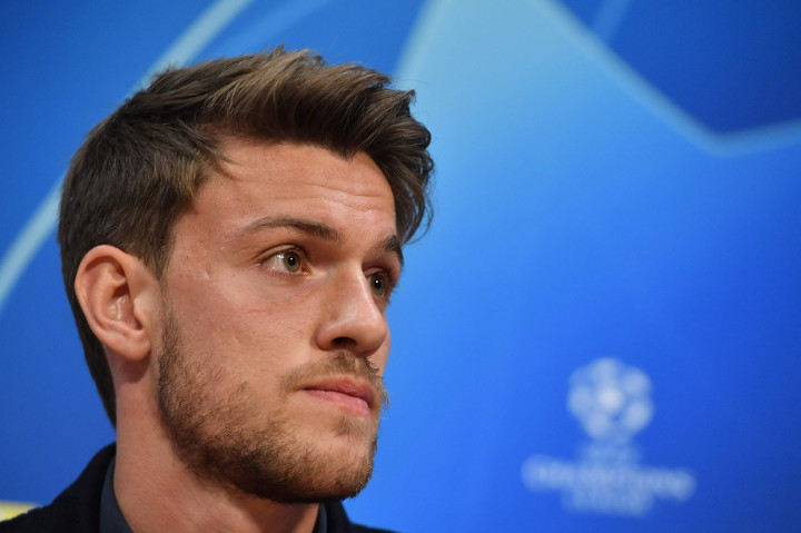 Bek tengah Juventus Daniele Rugani juga dinyatakan positif terserang korona. Hal ini diumumkan oleh Juventus pada hari Rabu, 11 Maret 2020, malam waktu setempat. AFP Photo/Emmanuel Dunand
