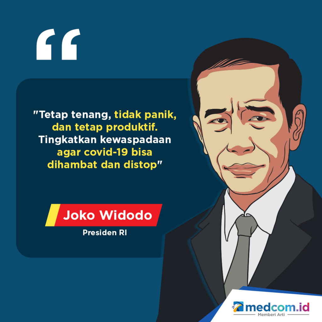 Kata-kata Sakti Jokowi Tangkal Korona