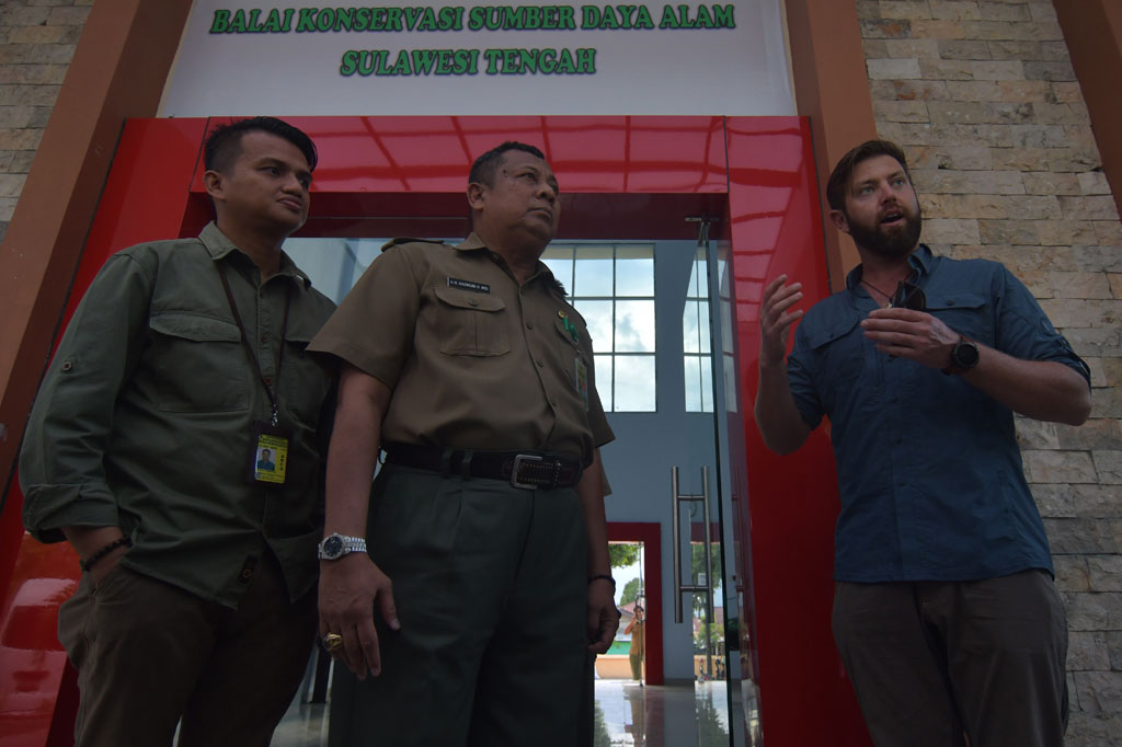 Dalam konferensi pers yang digelar di Kantor BKSDA Sulawesi Tengah di Palu, Senin, 16 Maret 2020, Forrest Galante  menyatakan dia bersama tim untuk sementara waktu kembali ke negaranya. 