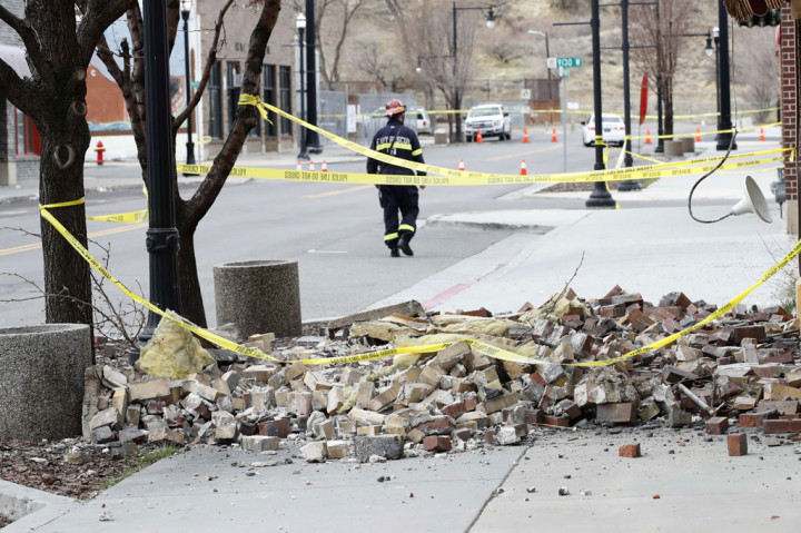  Gempa dangkal berkekuatan 5,7 magnitudo melanda dekat Salt Lake City, Utah, Rabu, 18 Maret 2020 waktu setempat. Gempa menyebabkan kerusakan bangunan dan pemadaman listrik. Tidak ada laporan mengenai korban jiwa akibat bencana alam tersebut.