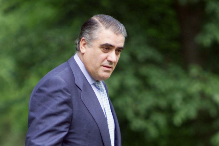 Mantan Presiden klub Real Madrid, Lorenzo Sanz, meninggal dunia akibat terinfeksi virus korona (covid-19). AFP Photo/Patrick Hertzog