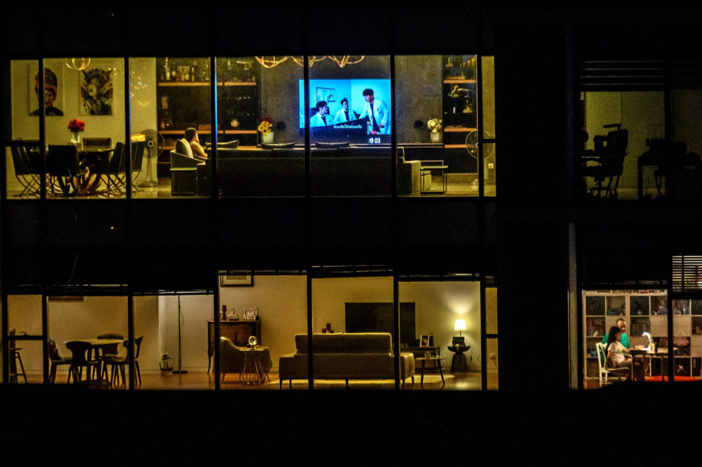 Thailand mengukuti negara lain yang menerapkan lockdown untuk mengurangi penyebaran virus korona (Covid-19). AFP Photo/Mladen Antonov
