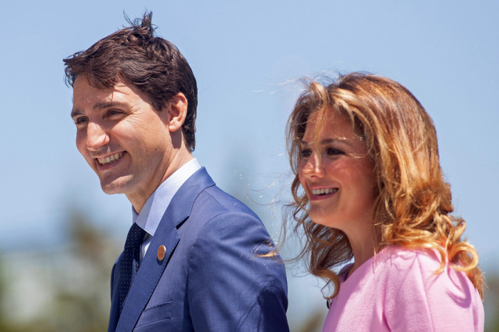Sejak Sophie dinyatakan positif covid-19, ia bersama keluarganya mengisolasi diri di rumah. Sejauh ini, PM Trudeau dan tiga anaknya tidak menunjukkan gejala penyakit apapun. AFP Photo/Geoff Robins