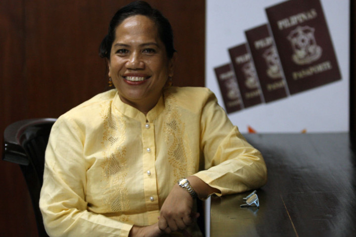 Departemen Luar Negeri Filipina menyatakan kesedihan mendalam atas meninggalnya Bernardita Catalla, yang katanya adalah akibat komplikasi yang disebabkan covid-19. MI/Ramdani