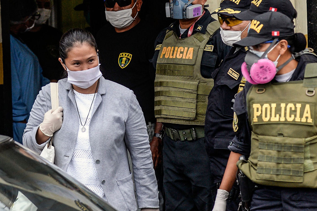 Pembebasan perempuan berusia 44 tahun itu terjadi empat hari setelah pengadilan meminta jaminan 70.000 soles (USD20 ribu).