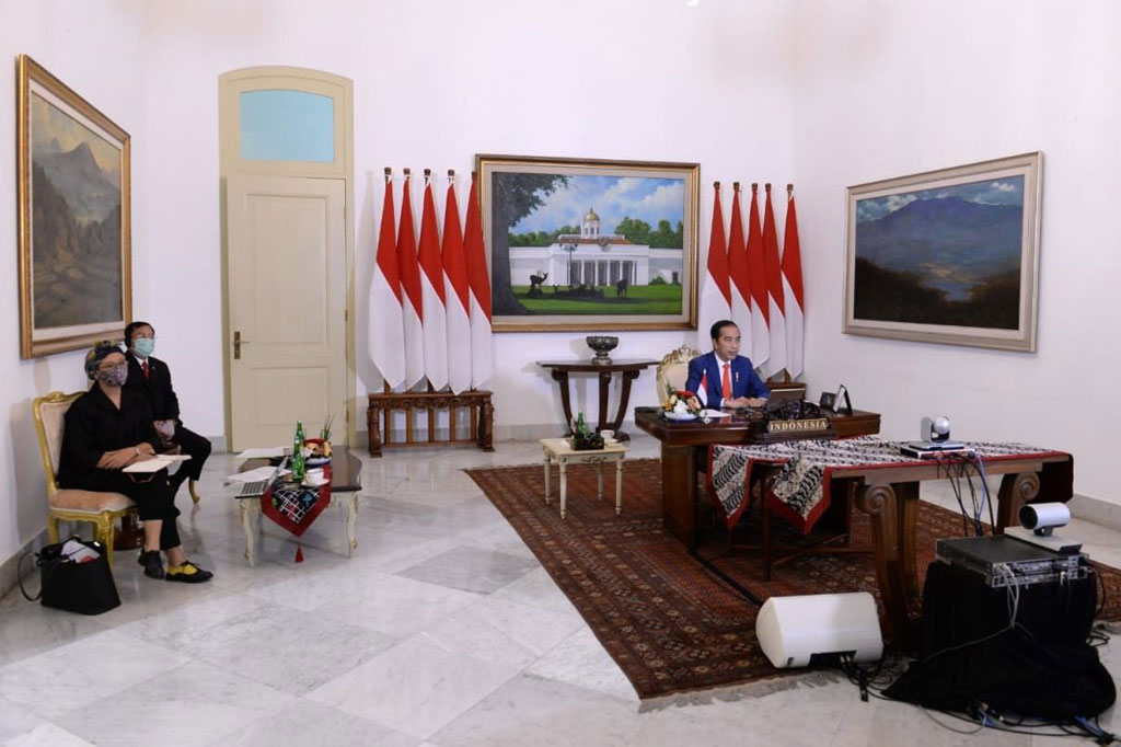 Selain itu deklarasi juga menegaskan dukungan terhadap multilateralisme dan WHO didalam penanganan covid-19. Terkait hal tersebut, deklarasi juga menyambut baik resolusi Majelis Umum PBB Nomor 74/270 terkait Global Solidarity to Fight Covid-19 yang salah satu penggagasnya adalah Indonesia. 