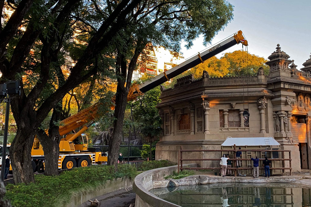 Kota tersebut kemudian menutup kebun binatang pada 2016 karena keluhan tentang kekejaman terhadap hewan dan mengubahnya menjadi taman lingkungan. Para pejabat memutuskan untuk mengirim Mara ke tempat pensiun di sebuah tempat perlindungan gajah di negara bagian Mato Grosso, Brasil tengah-barat.