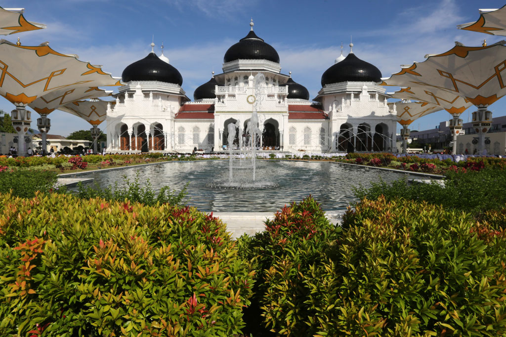 Melihat Kemegahan Masjid  Raya Baiturrahman Aceh  Medcom id