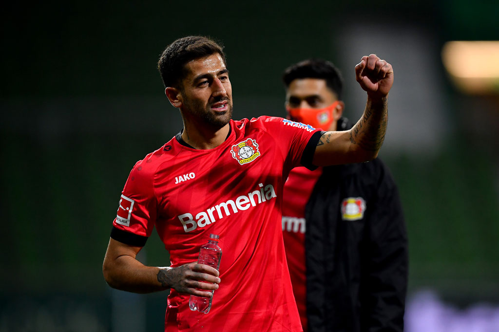 Dan Kerem Demirbay menutup pesta gol Leverkusen menjadi 4-1 pada menit ke-78.