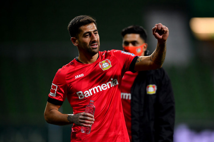 Dan Kerem Demirbay menutup pesta gol Leverkusen menjadi 4-1 pada menit ke-78.