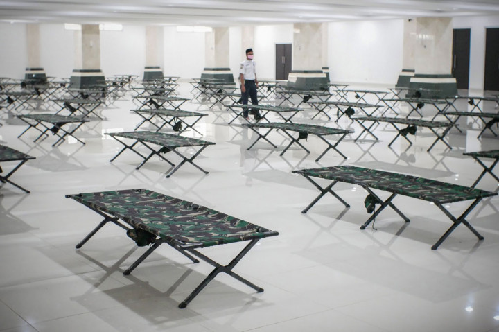 Pemerintah Kota Jakarta Barat memfungsikan masjid tersebut sebagai lokasi isolasi bagi para pemudik yang kembali ke Jakarta untuk memutus penyebaran virus korona (covid-19).