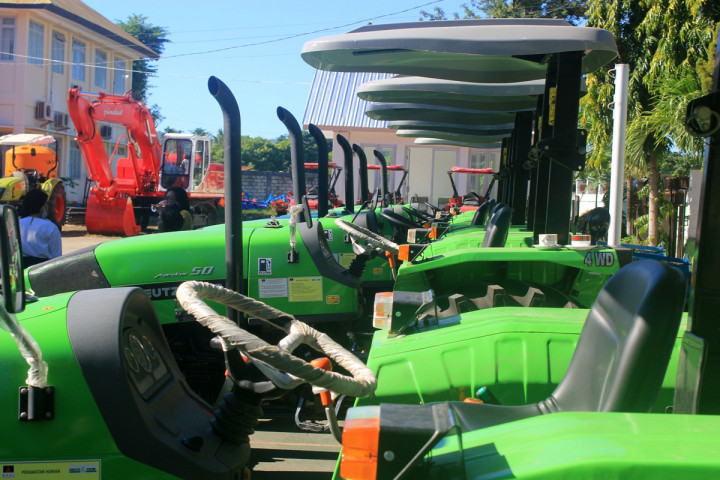 Dalam sambutannya, Mentan menyatakan bahwa Kementerian Pertanian akan memberikan dukungan apapun bagi NTT untuk kepentingan pembangunan sektor pertanian agar menjadi lebih maju. 