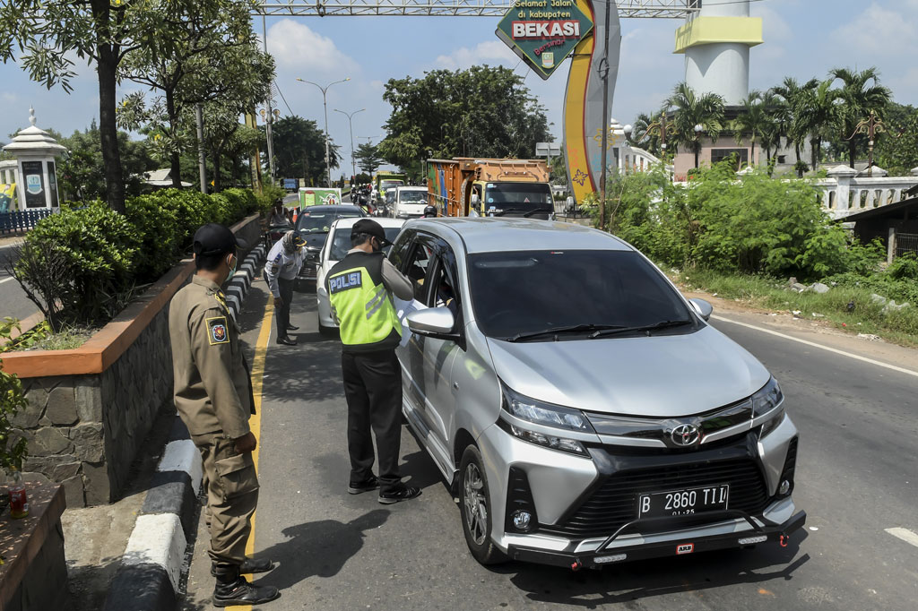 Berdasarkan data Dishub Provinsi DKI Jakarta per Rabu, 27 Mei 2020 malam, sebanyak 6.364 kendaraan telah diputar balik karena mencoba masuk wilayah Jakarta tanpa memiliki surat izin keluar-masuk (SIKM) di masa arus balik Lebaran 2020.