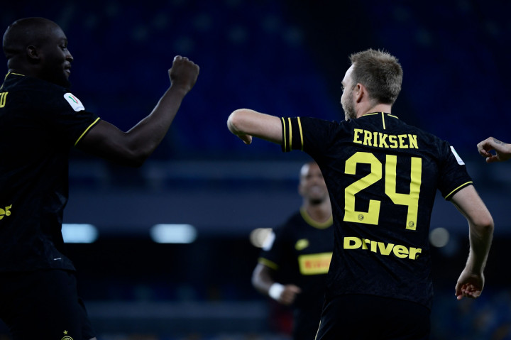 Gol yang dibukukan Christian Eriksen saat laga baru berusia dua menit sempat memberikan harapan besar bagi Inter. 
