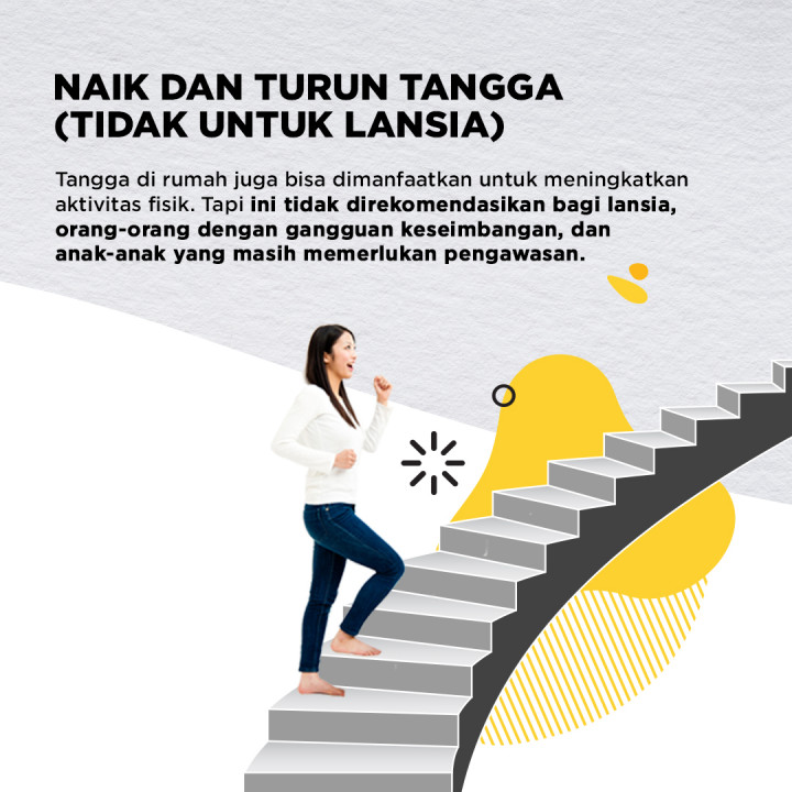 6 Macam Gerakan dan Aktivitas Fisik di Rumah