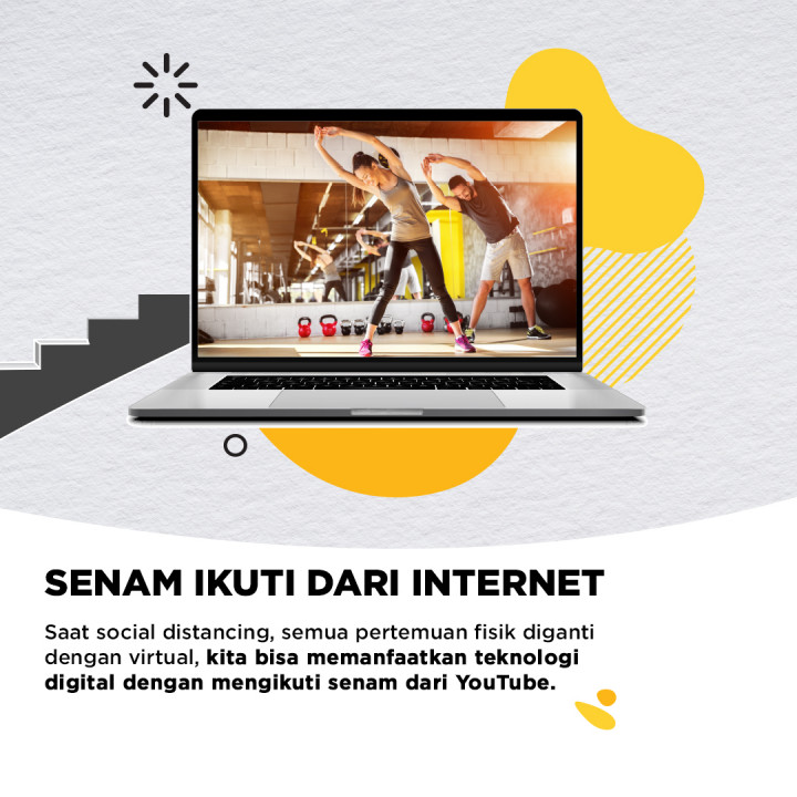 6 Macam Gerakan dan Aktivitas Fisik di Rumah