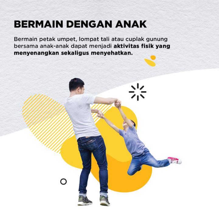 6 Macam Gerakan dan Aktivitas Fisik di Rumah