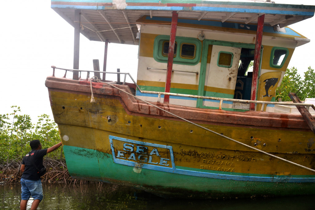 Menurut Dirpol Air Polda Aceh, kapal Srilanka tersebut ditemukan nelayan di perairan pantai barat Aceh dalam kondisi kosong tanpa ABK dan kemudian ditarik ke daratan Banda Aceh. Kasus penemuan kapal asing tersebut masih dalam proses penyelidikan. 

