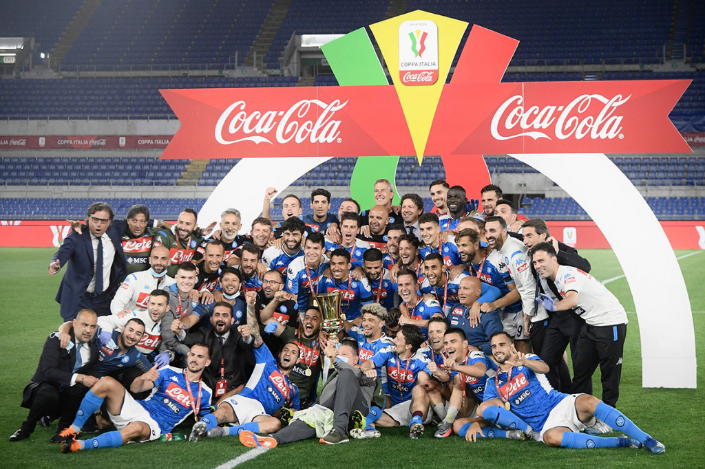 Terakhir kali Patenopei merengkuh gelar Piala Italia adalah pada 2013/2014. Pada final enam tahun silam, mereka mendulang kemenangan 3-1 atas Fiorentina.